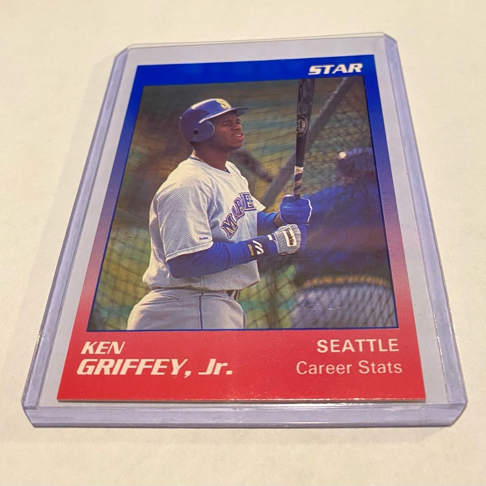 KenGriffey Jr Rare Find!! 1990 the Star Baseball Card #1 of 6 Vintage